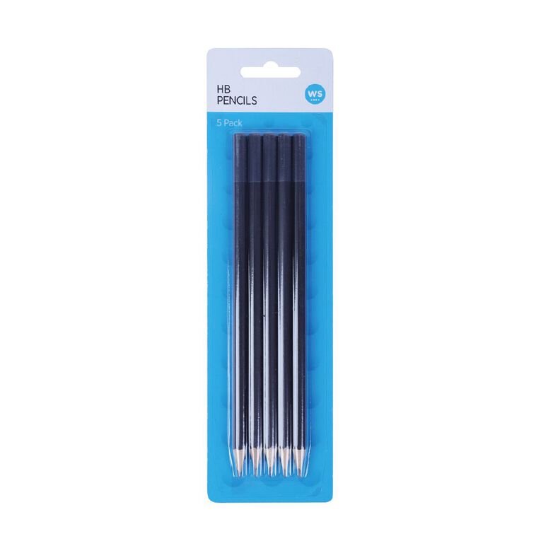 WS HB Pencils 5 Pack, , hi-res