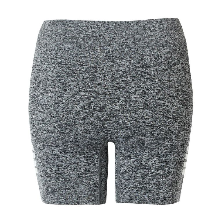 Active Intent Women's Seamless Shorts, Grey Dark, hi-res