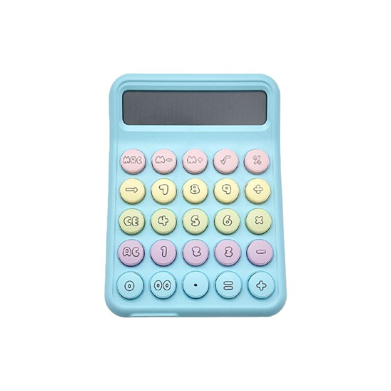 WS Desktop Calculator Pastel Blue, , hi-res