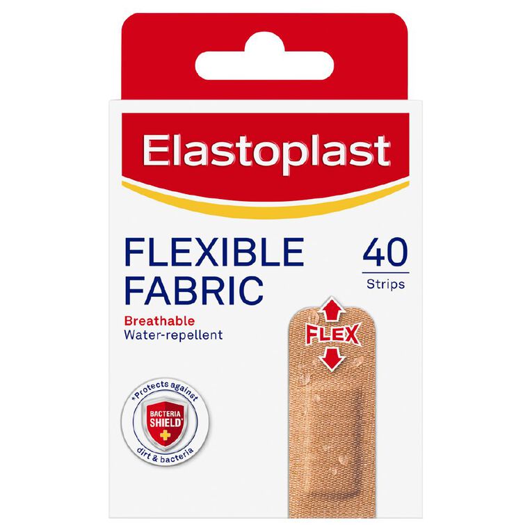 Elastoplast Fabric Flexible Strips 40 Pack, , hi-res