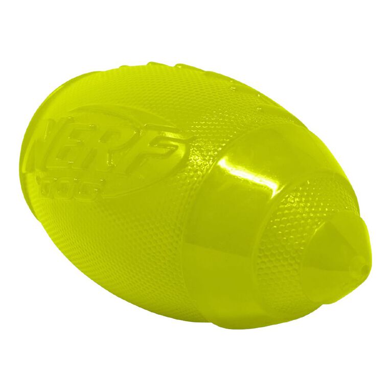 NERF Glow Squeak Football 17.8cm, , hi-res
