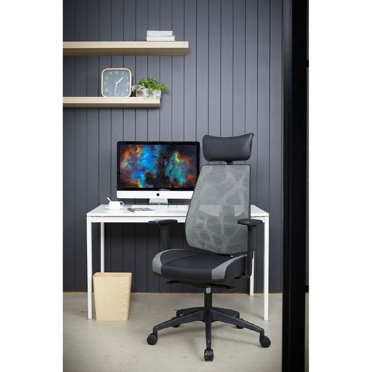 Jasper J Pinnacle Ergonomic Commercial Gaming Chair Black, , hi-res