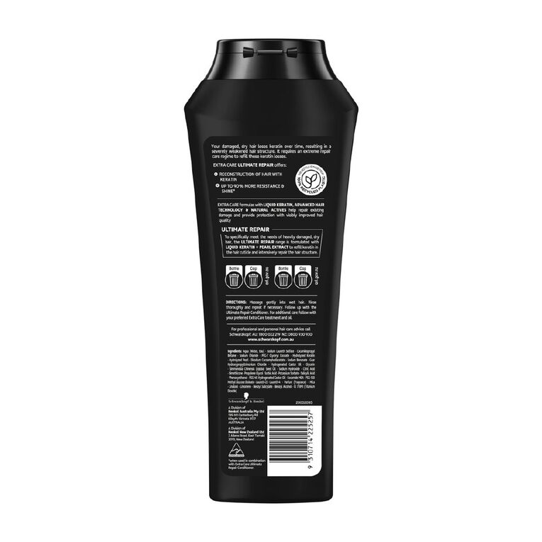 Schwarzkopf Extra Care Ultimate Repair Shampoo 400ml, , hi-res