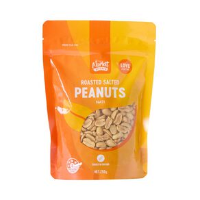 Market Kitchen Roasted & Salted Peanuts 250g