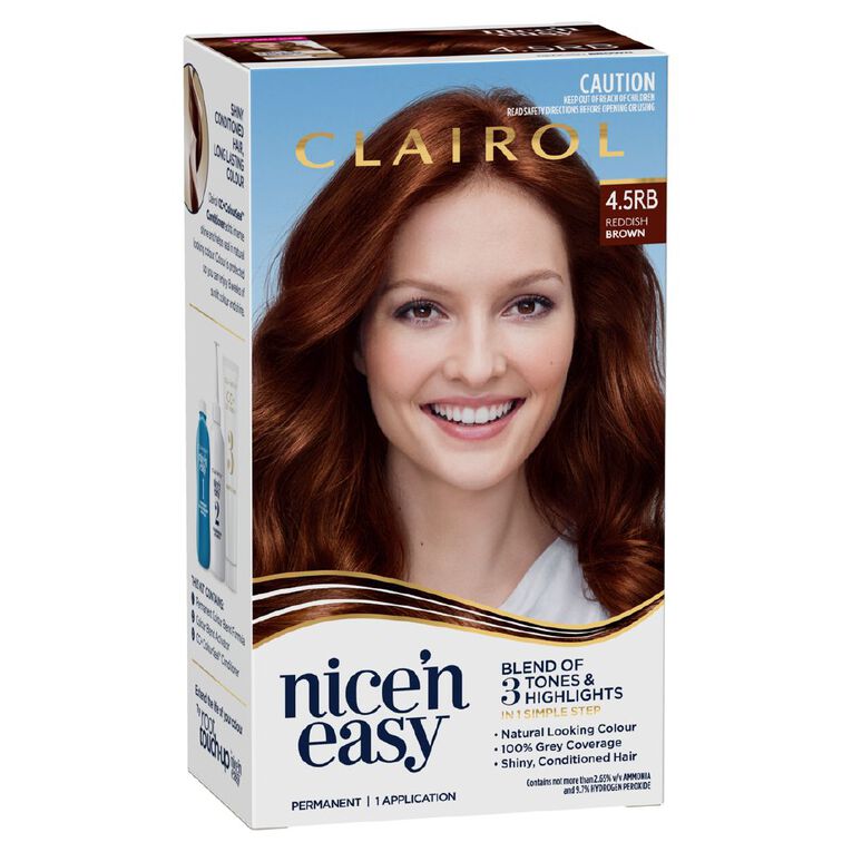 Clairol Nice n Easy 4.5RB Reddish Brown, , hi-res
