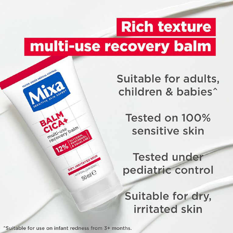 Mixa Cica Repair Multi Use Recovery Balm 50ml, , hi-res