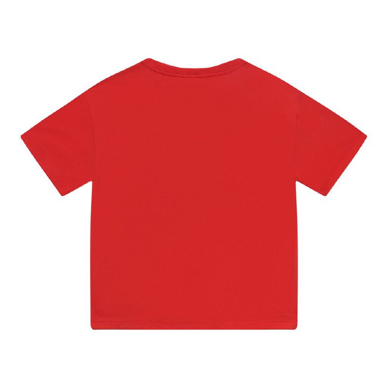 Peanuts Short Sleeve Tee, Red, hi-res