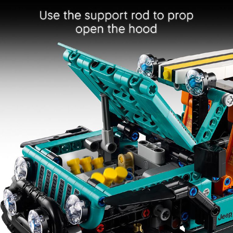 LEGO Technic Jeep Wrangler Rubicon SUV 42227, , hi-res