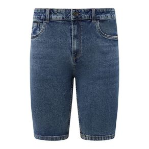 H&H Men's Classic Denim Shorts