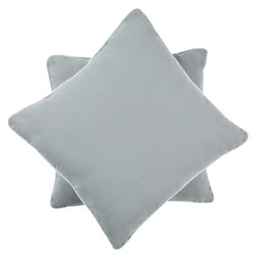 Living & Co Cushion 2 Pack Grey 43cm x 43cm