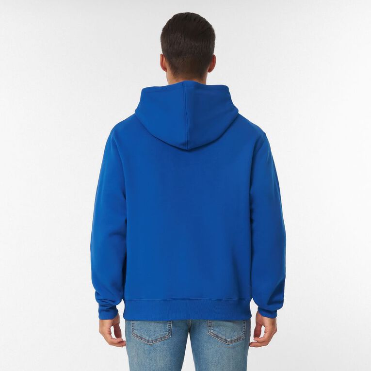 Garage Men's Graphic Hoodie Sweatshirt, Blue Mid, hi-res