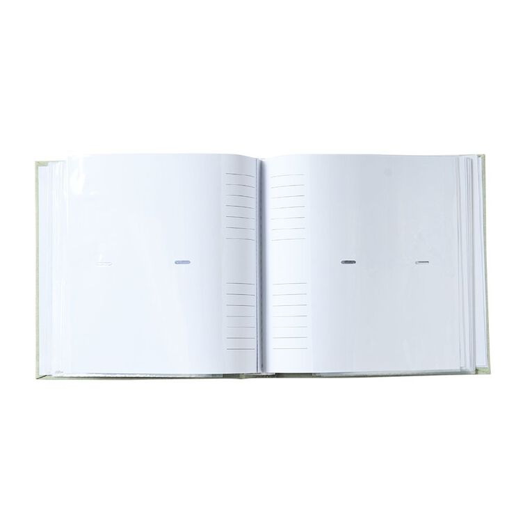 Living & Co Window Pocket Photo Album 120 Pocket Sage Green, , hi-res