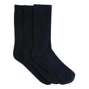 H&H Men's Bamboo Mixed Crew Socks 3 Pack