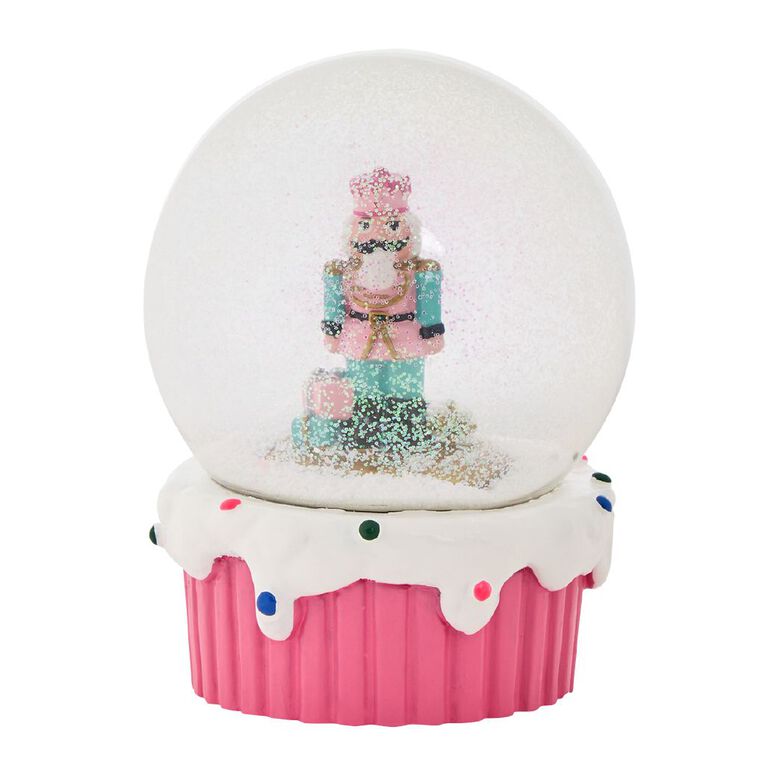 Wonderland Novelty Nutcracker Snow Globe, , hi-res