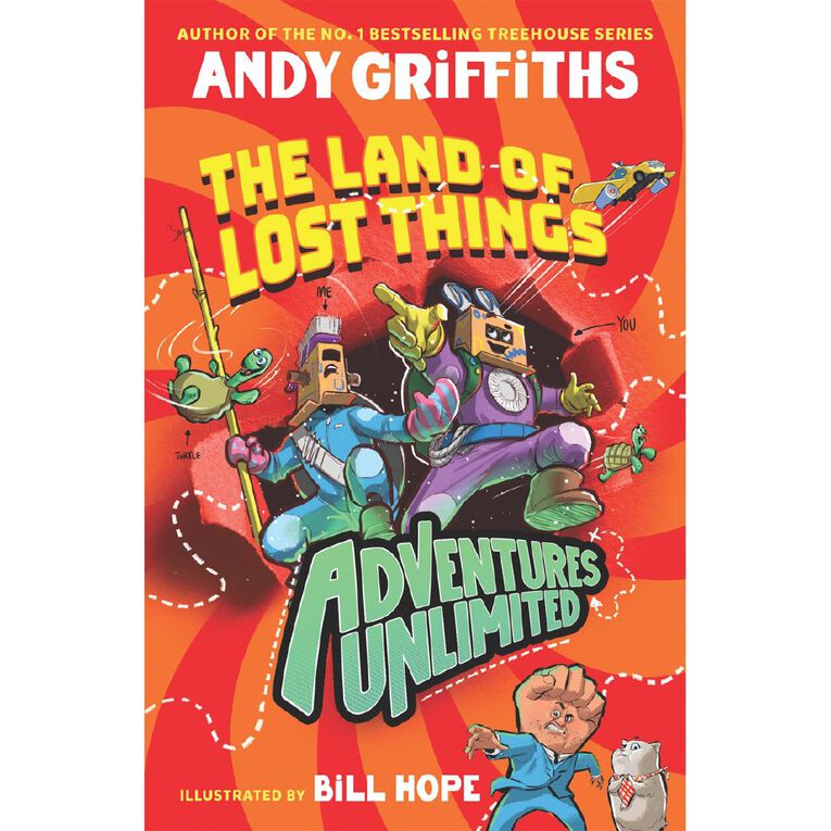 Adventures Unlimited #1 The Land Of Lost Things by Andy Griffiths, , hi-res