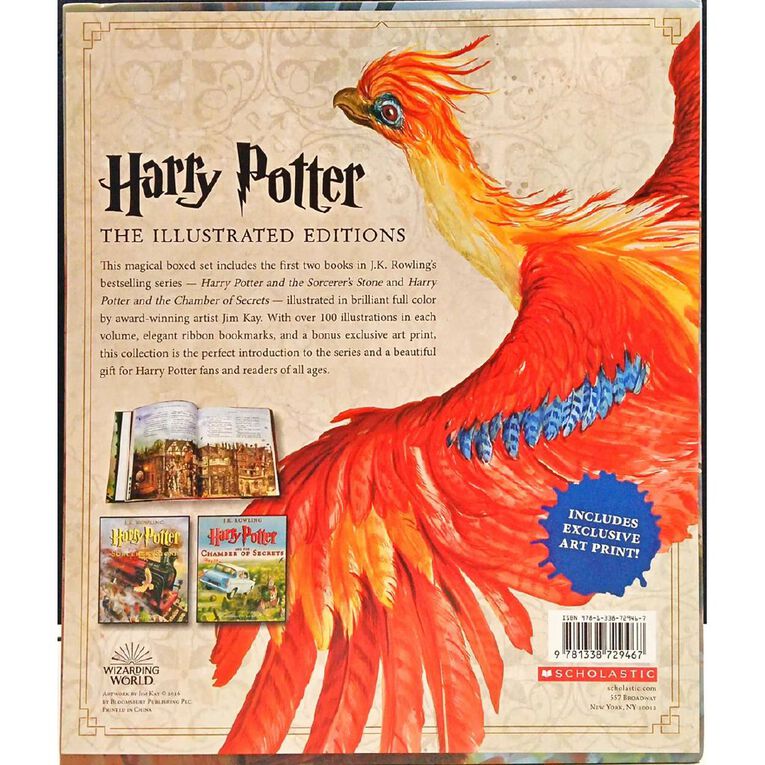 Harry Potter: The Illustrated Editions Years 1 & 2 by JK Rowling, , hi-res