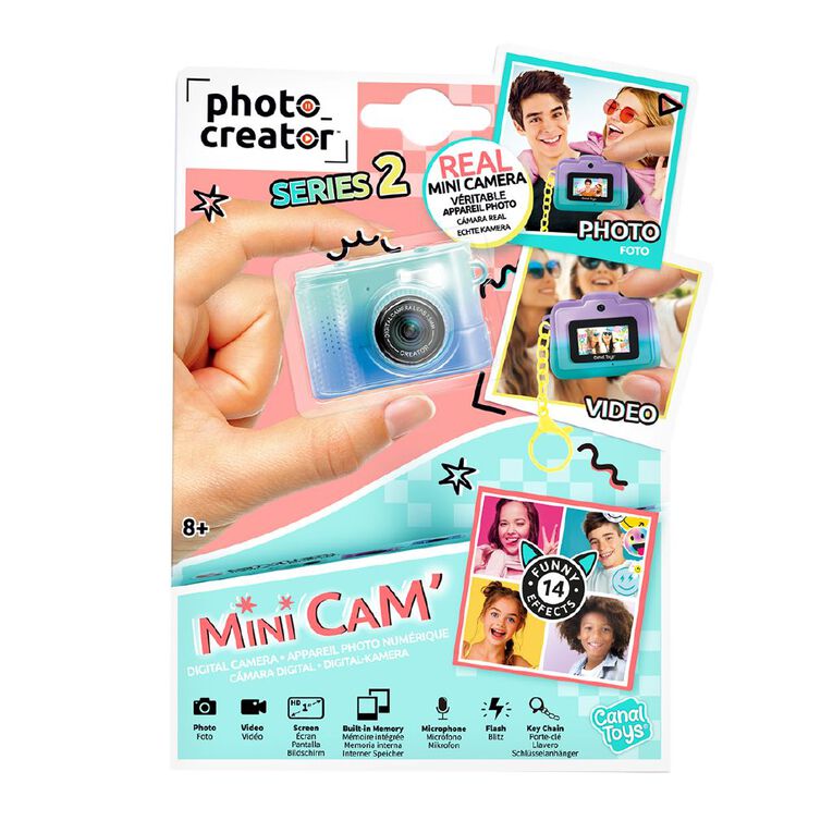 Mini Cam Digital Camera Toys Colour Edition 6 Assorted, , hi-res
