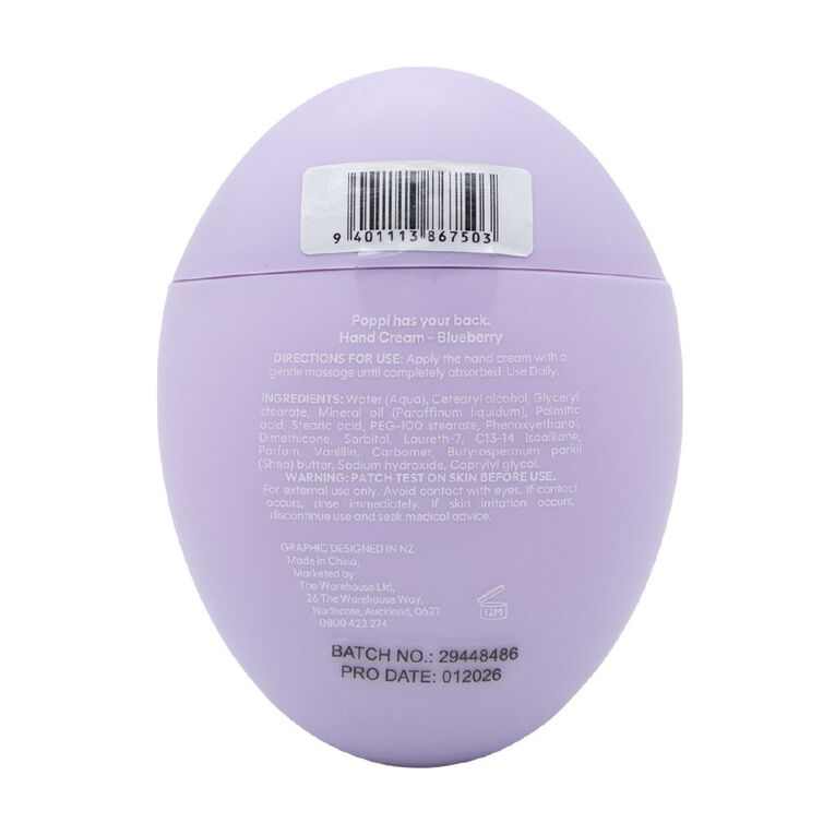 Poppi Hand Cream Purple Mid 50ml, , hi-res