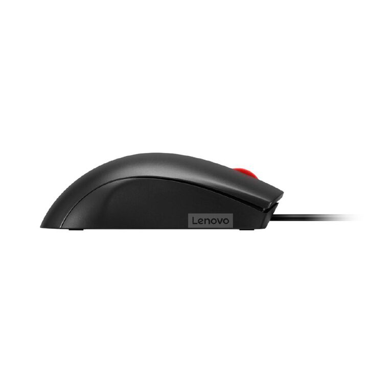 Lenovo 120 Wired Mouse Black, , hi-res