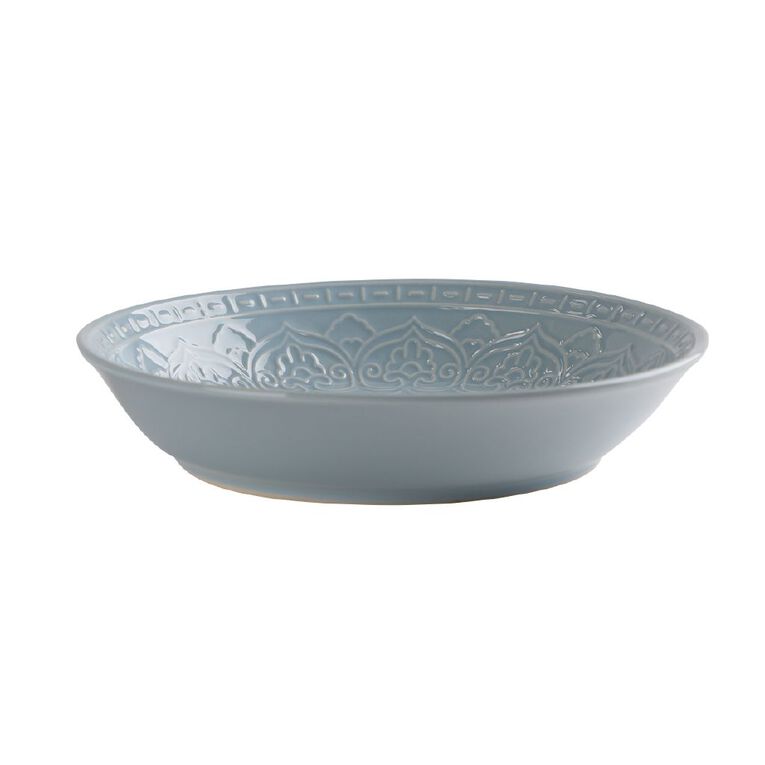 Living & Co Tangier Serve Bowl Blue Light, , hi-res