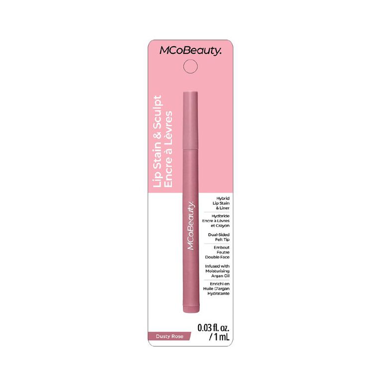 MCoBeauty Lip Stain & Sculpt - Dusty Rose, , hi-res
