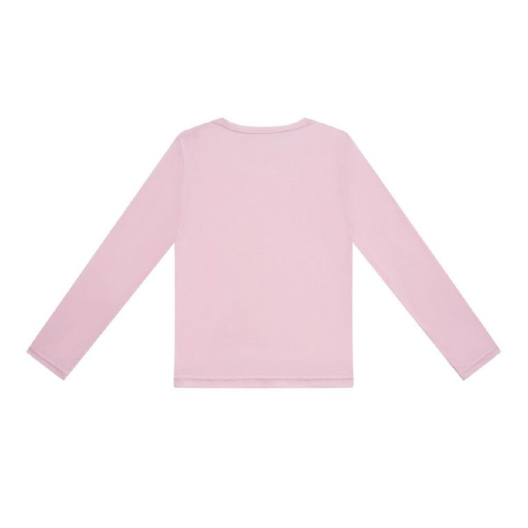 H&H Kids' Thermal Long Sleeve Tee, Pink Light, hi-res