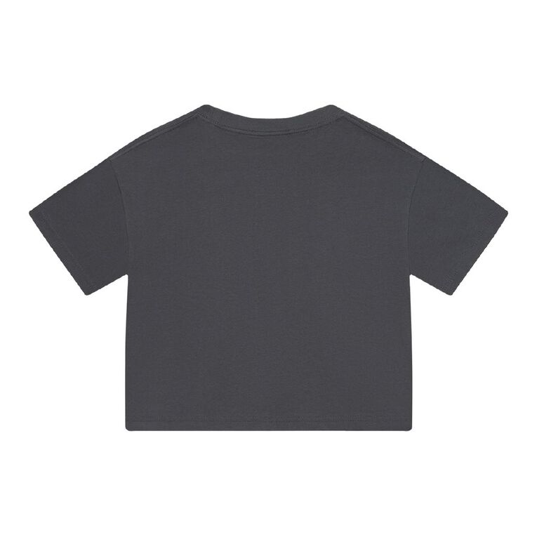 Young Original Short Sleeve Boxy Tee, Grey Dark, hi-res