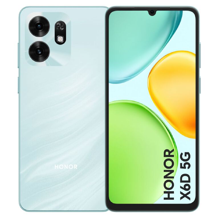 HONOR X6D 5G 128GB with One NZ Sim Ocean Cyan, , hi-res