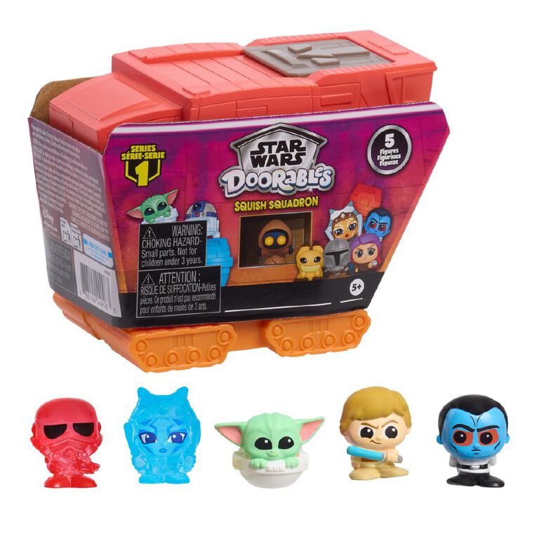 Star Wars Doorables Star Wars Squish Squadron Assorted, , hi-res