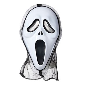 No Brand Screaming Ghost Mask