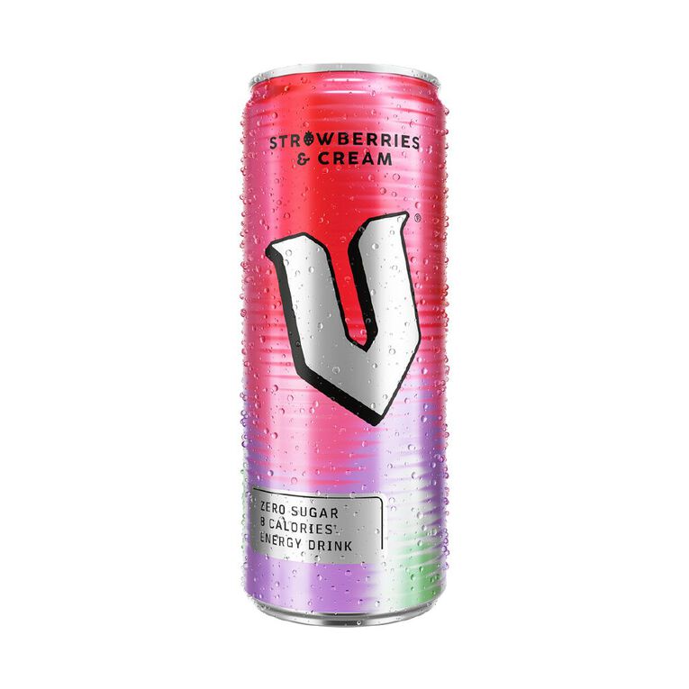 V Strawberries and Cream 250ml, , hi-res
