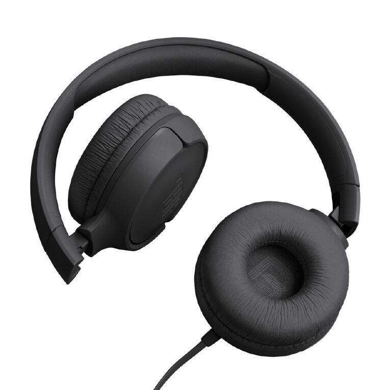 JBL Tune 520C USB-C Wired On-Ear Headphones Black, , hi-res