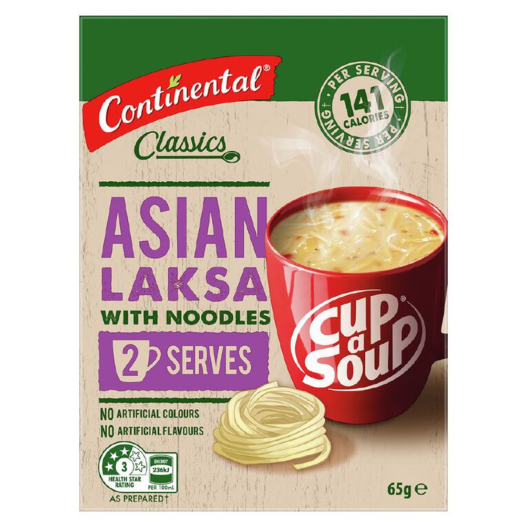 Continental Cup a Soup Laksa 2 Pack