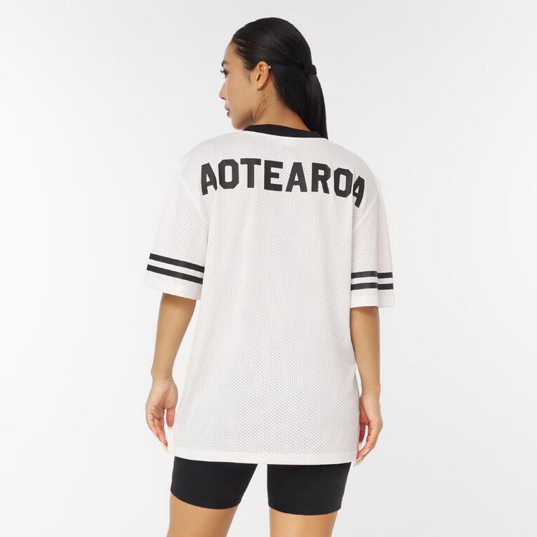 Active Intent Women's Supporter Football Tee, White, hi-res