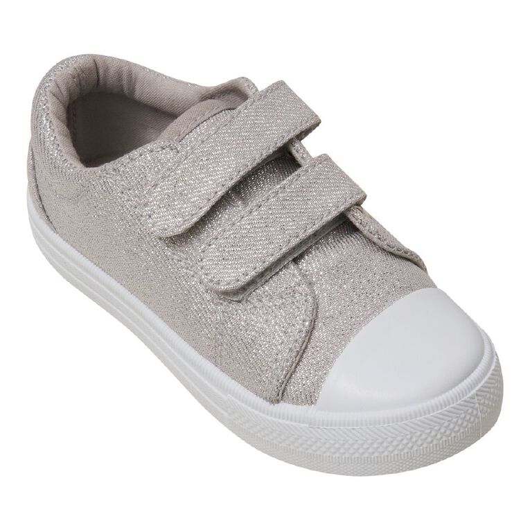 Young Original Junior Kids' Sparkle Sneakers, Silver, hi-res