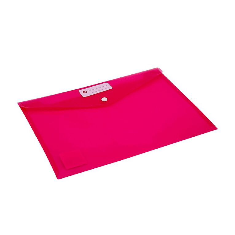 WS Colour Pop Document Wallet Dome Pink, , hi-res