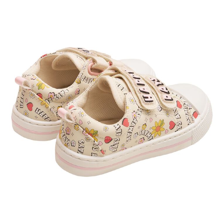 Young Original Junior Kids' Aruba Sneakers, Cream, hi-res