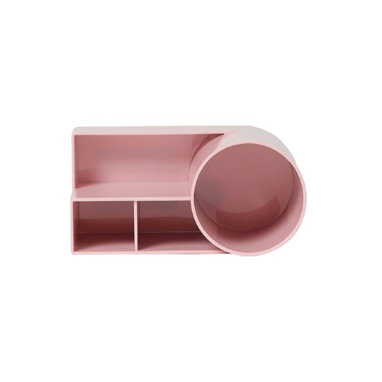Living & Co Make Up Storage 4 Section Pink, , hi-res