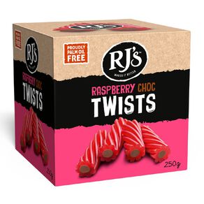 RJ's Raspberry Chocolate Twists