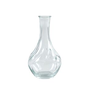 Living & Co Vintage Clear Glass Bud Vase 17cm
