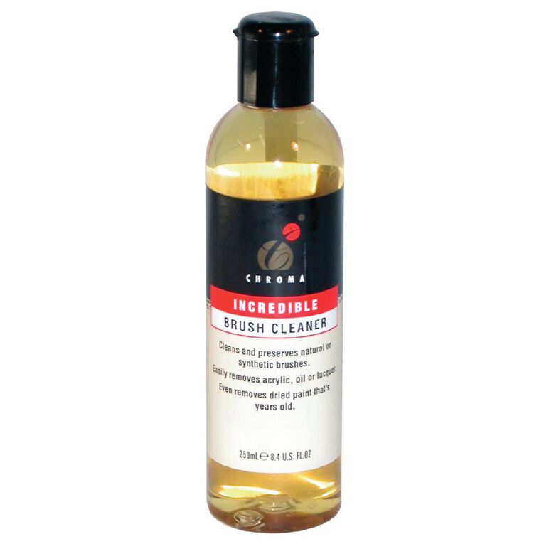 Chromacryl Incredible Brush Cleaner 250ml Clear, , hi-res