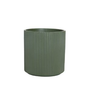 Northcote Pottery Mia Cylinder Pot 14cm Green