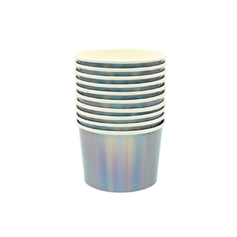 Hoorah Iridescent Ice Cream Tubs 10 Pack, , hi-res