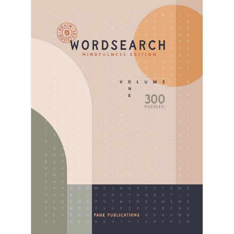 Brain Boosters: Wordsearch Mindfulness Edition, , hi-res