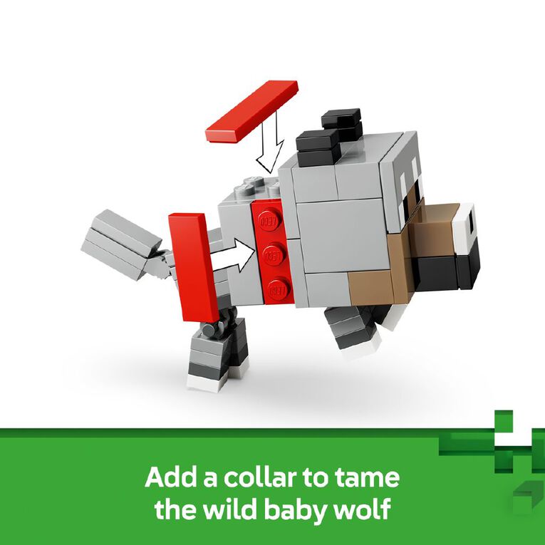 LEGO Minecraft Chicken Jockey Desert Attack 21592, , hi-res