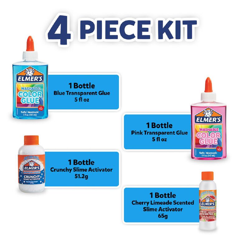 Elmer's Sky Slime Kit 4 Count, , hi-res