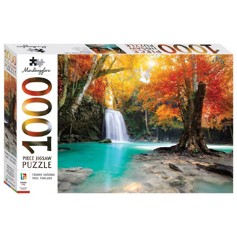 Mindbogglers Erawan National Park Thailand 1000 Piece Puzzle, , hi-res