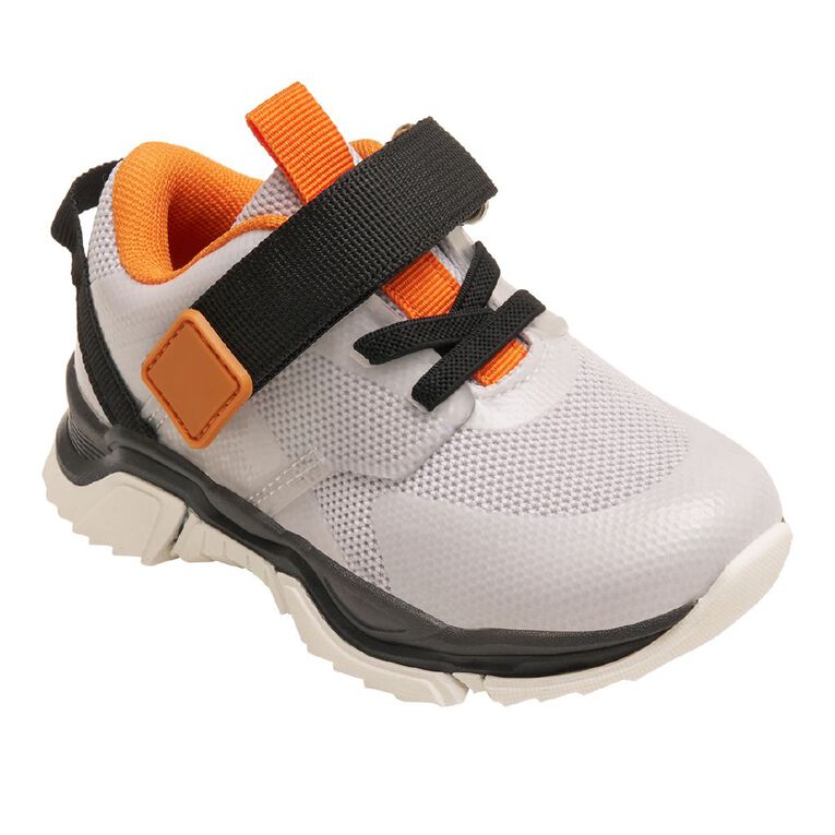 Active Intent Junior Kids' Tina Light Up Trainers, Black, hi-res