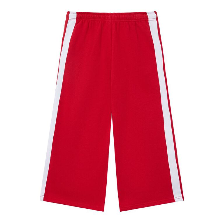 Hello Kitty Wide Leg Trackpants, Red Mid, hi-res