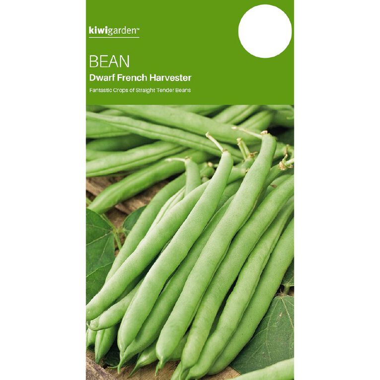 Kiwi Garden Bean Harvester Dwarf French Seeds, , hi-res